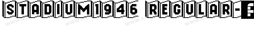 Stadium1946 Regular字体转换